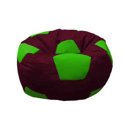 Крісло м''яч бордовий 9' — ергономічні м’які меблі для дому та офісної лаунж-зони.